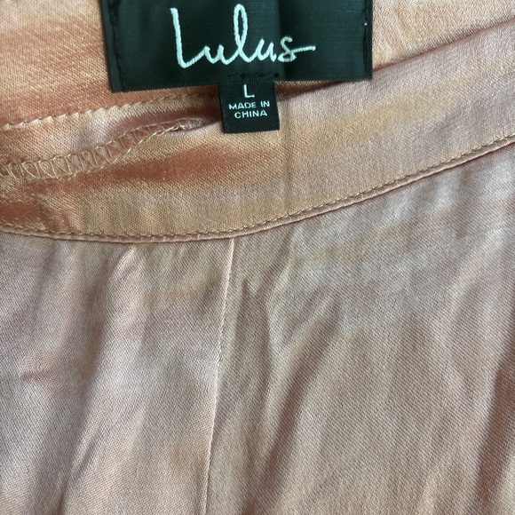 Lulus Blush Pink Skirt Midi Maxi Large - Picture 6 of 10